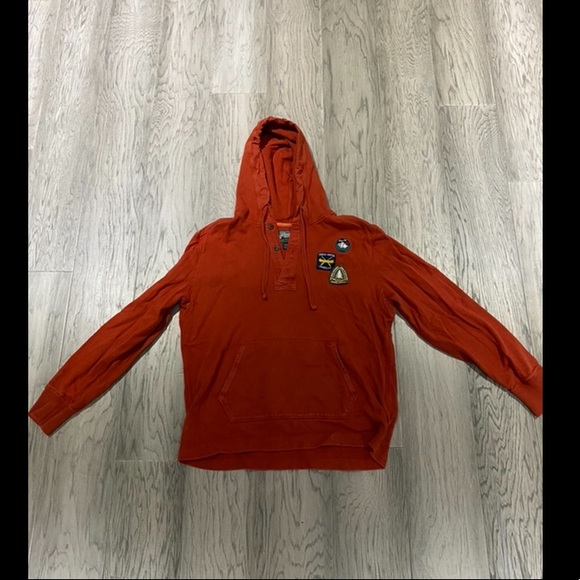 Roots vintage orange sweater - Picture 2 of 4